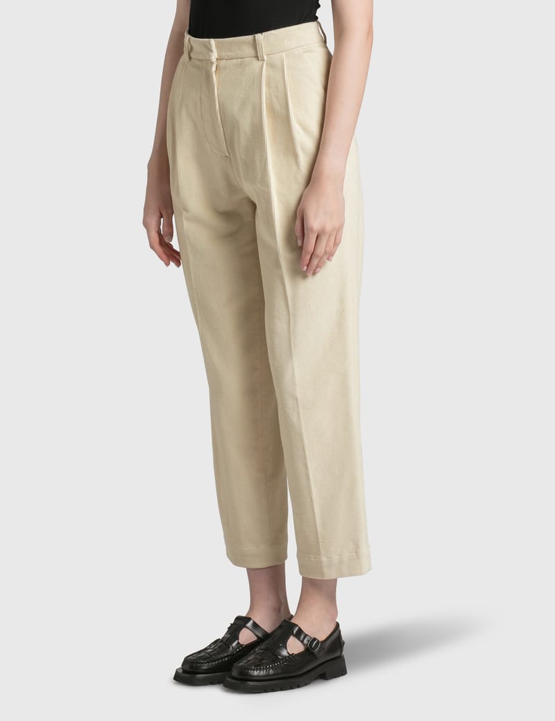 Ivory corduroy pants Clearance