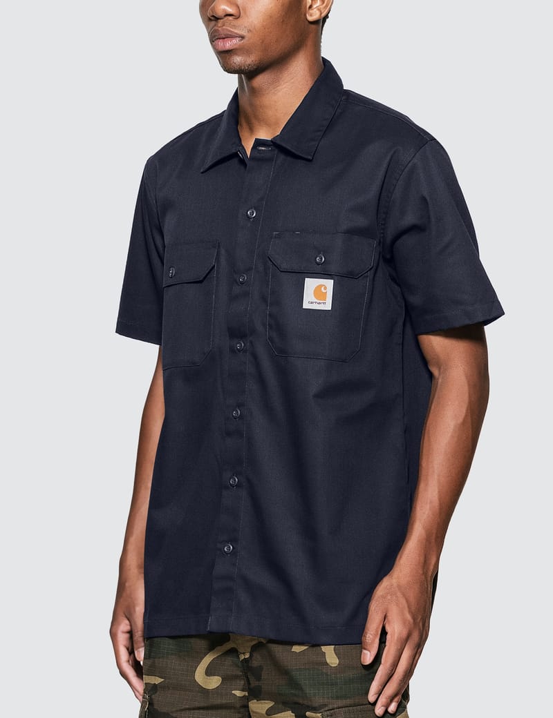 carhartt short sleeve button up shirts