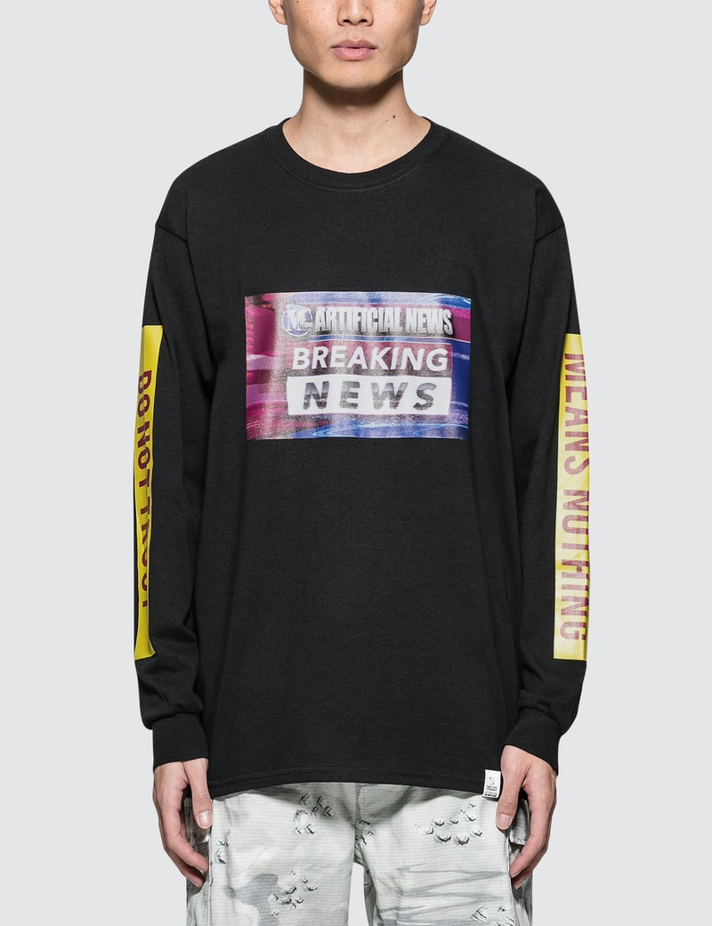 Image of Magic Stick Do Not Trust The Media L/S T-Shirt