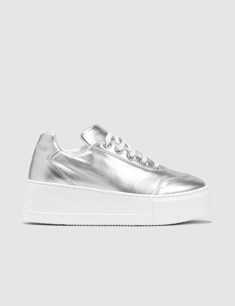 Image of Joshua Sanders Silver Liberty Trainers