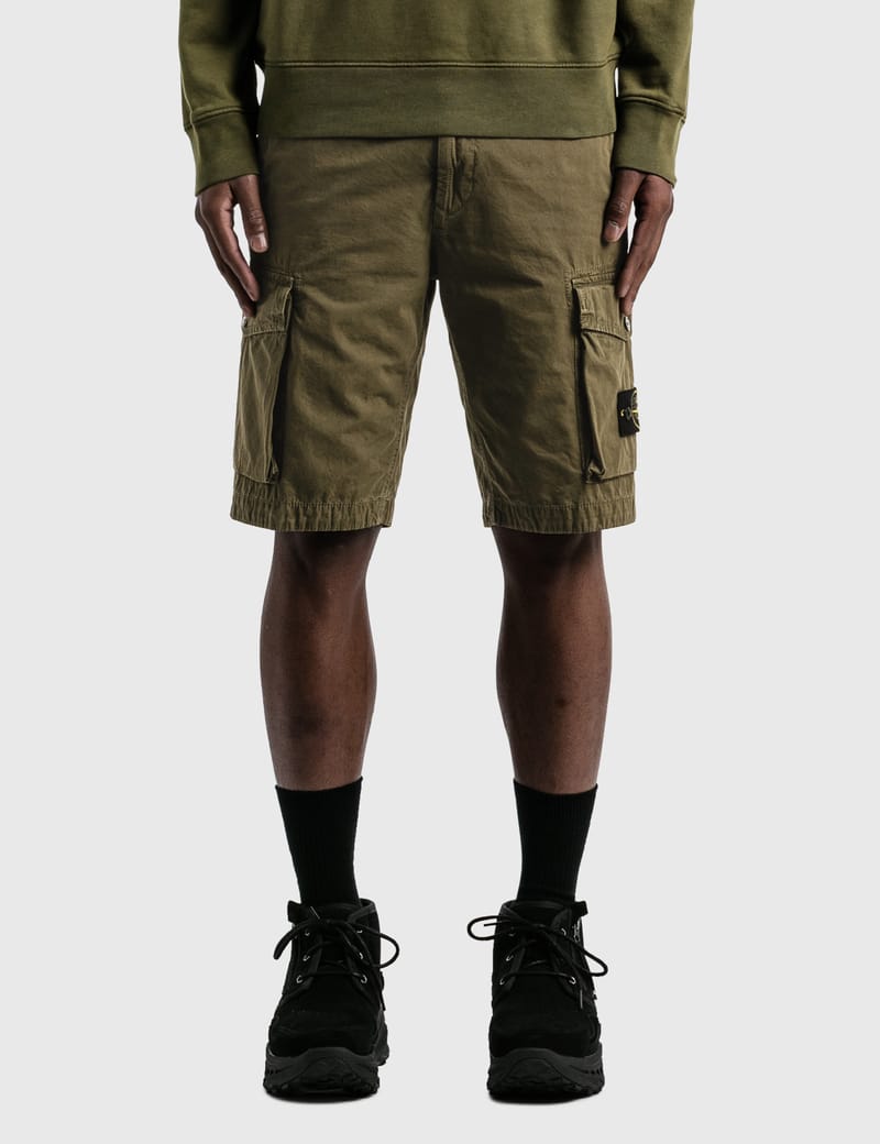 flap pocket cargo shorts