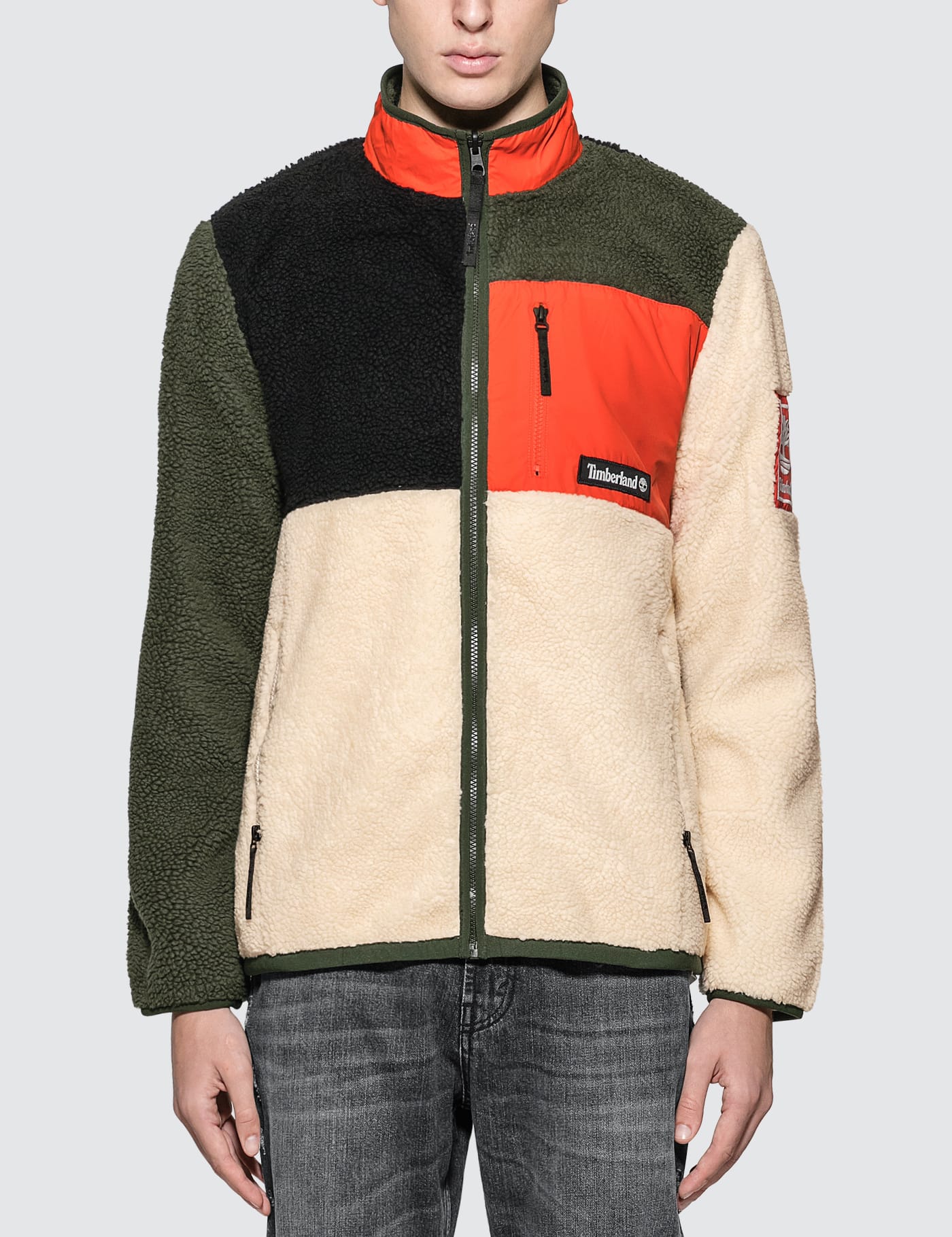 timberland sherpa jacket