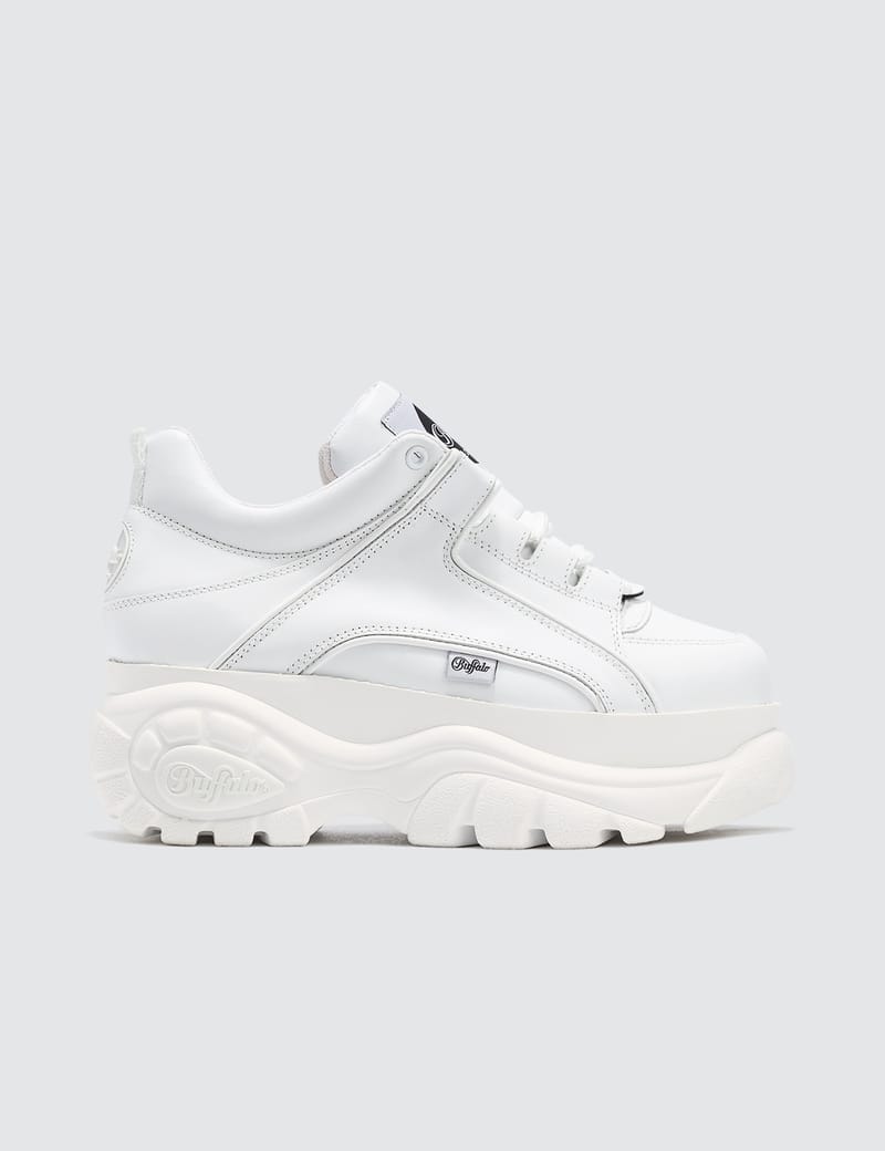 buffalo london white platform