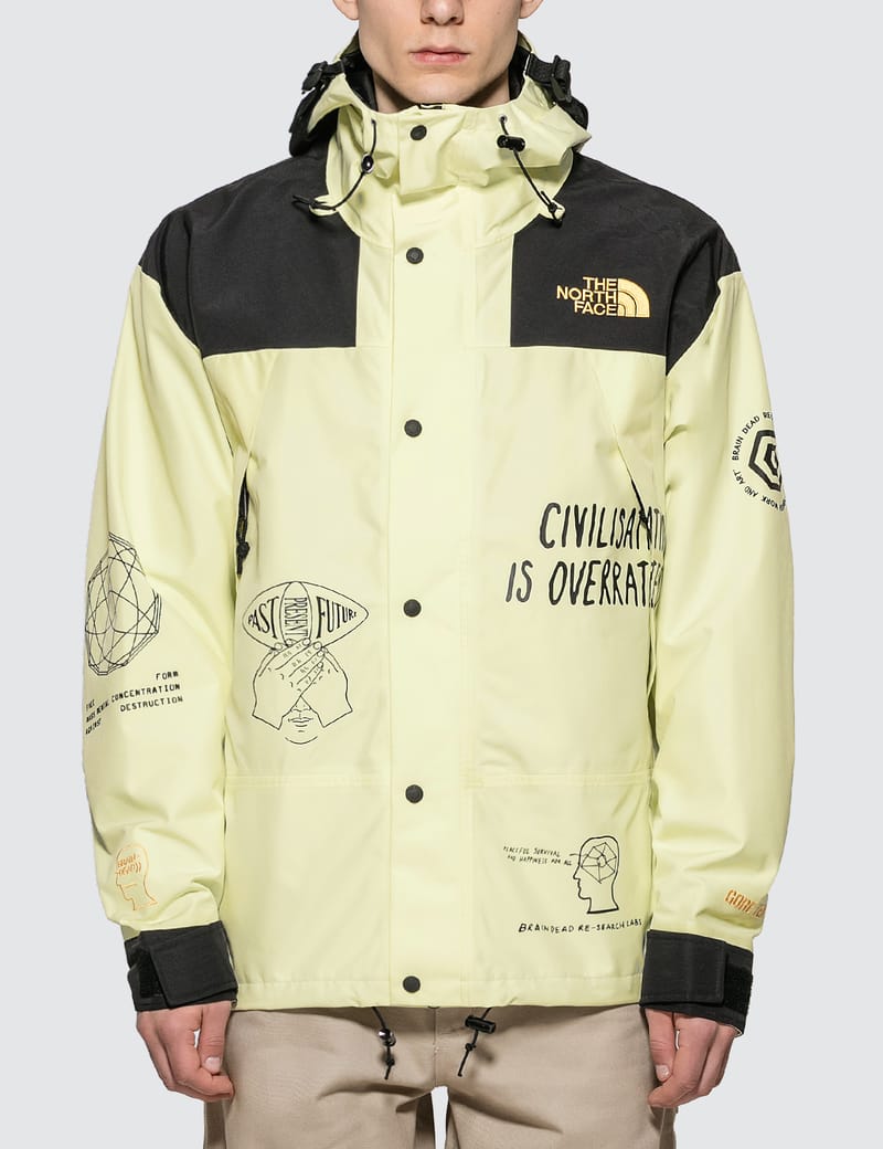 north face brain dead jacket