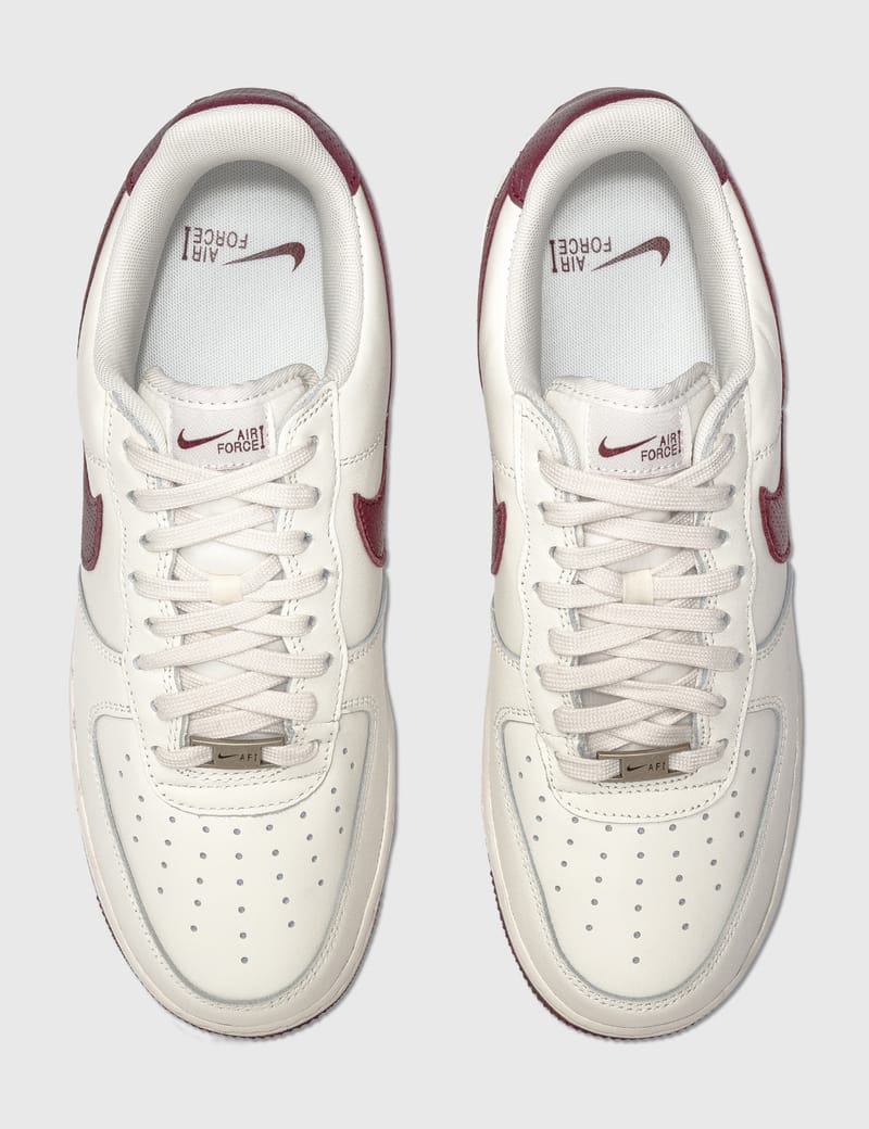 Nike Air Force 1 Craft Sail Dark Beetroot WDYWT On Feet | Flickr