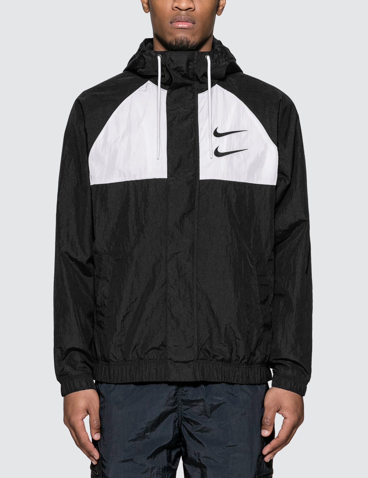 Nike - Swoosh Woven Hooded Jacket | HBX