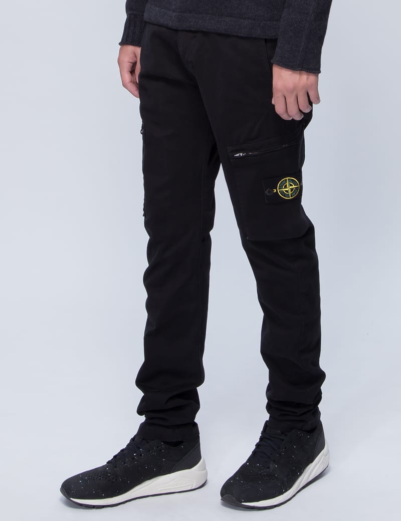 stone island tapered cargo