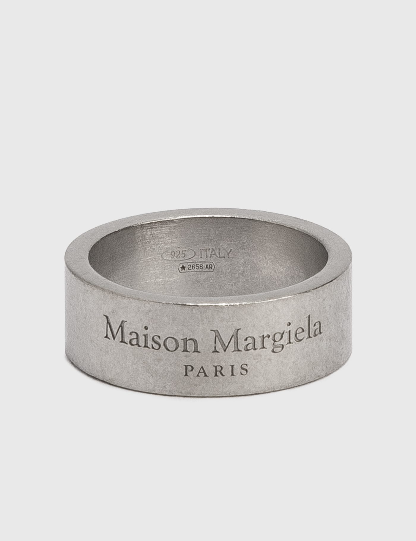 메종 마르지엘라 Maison Margiela Palladio Semi Polished Band Ring