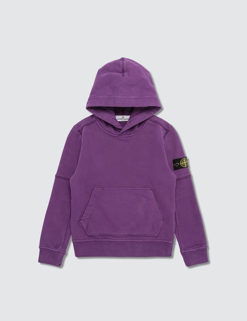 lavender stone island hoodie