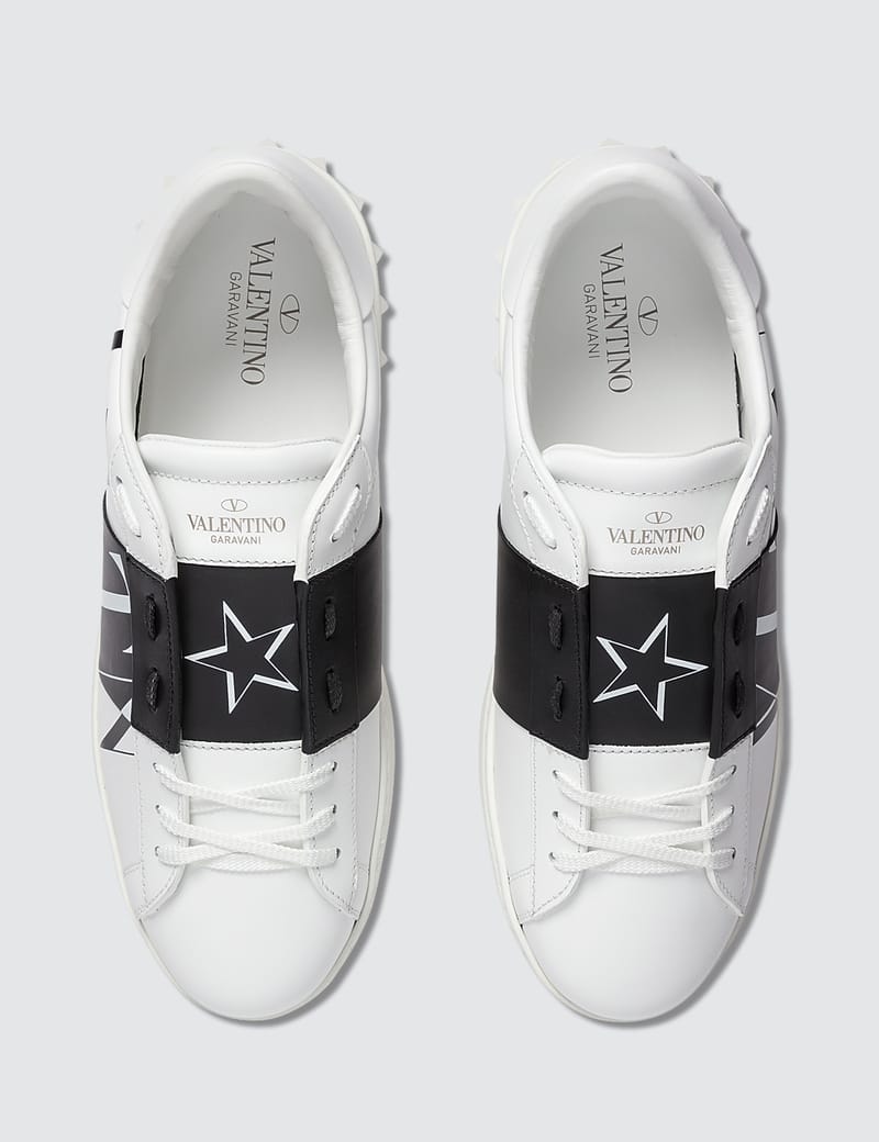 valentino valentino garavani open sneakers