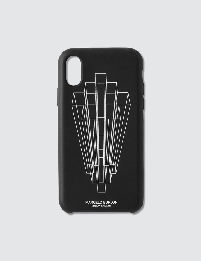 Marcelo Burlon Rsd Cross Wireframe Iphone Xs Case Hbx Marcelo Burlon Rsd Cross Wireframe Iphone Xs Case Hbx