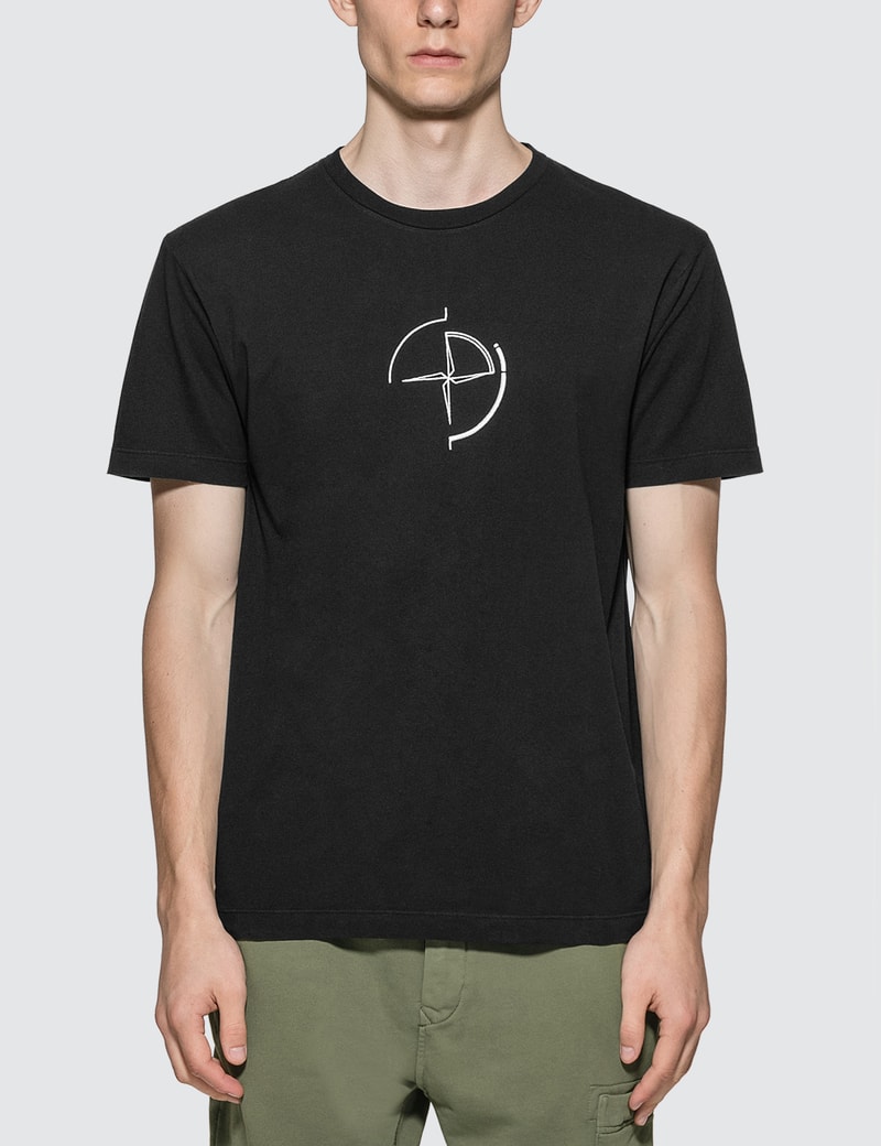 Image of Stone Island Data Scan Logo T-Shirt