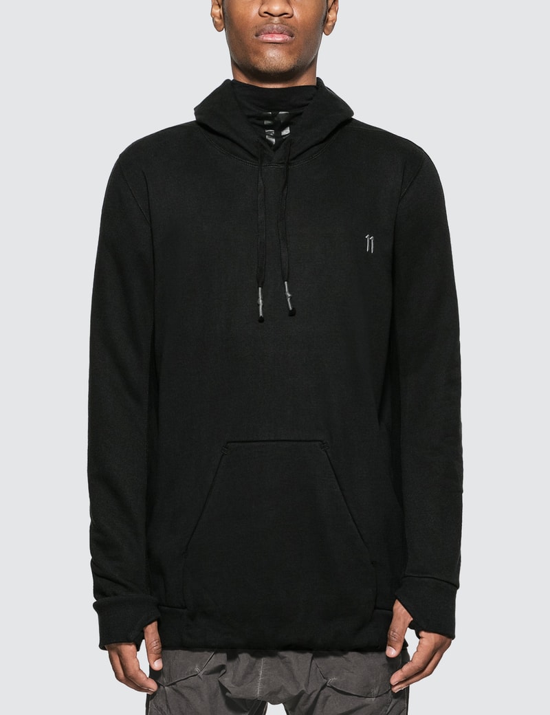 Image of By Boris Bidjan Saberi Middle Finger Hoodie