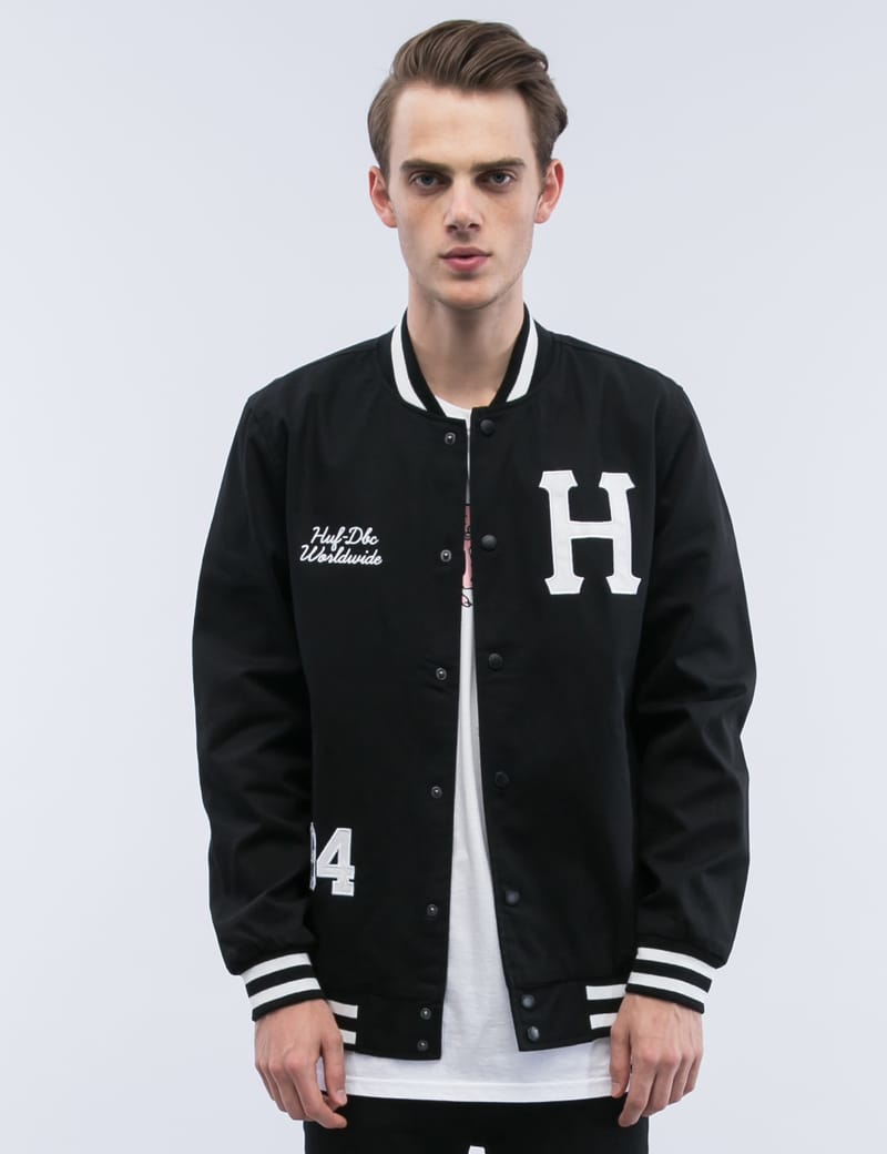 huf varsity jacket