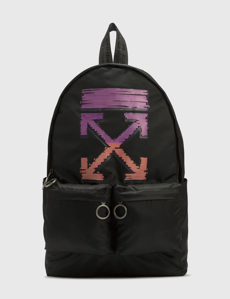 off white backpack purse