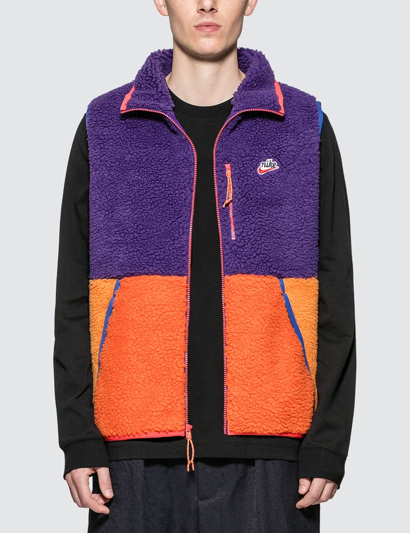 nike vest fleece