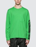 Stone Island Shadow Project Printed Long Sleeve Pocket T-Shirt Picture