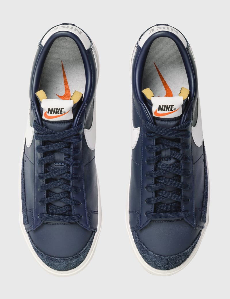 nike blazer low mens navy