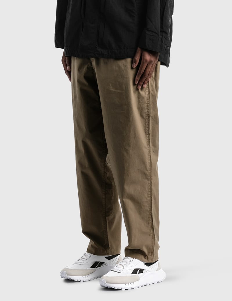 weather wide tapered pants