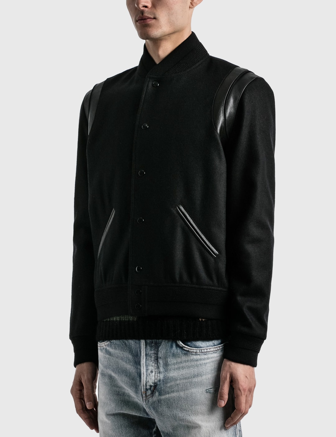 Saint Laurent Teddy Wool Jacket Hbx Globally Curated Fashion And Lifestyle By Hypebeast Saint Laurent Teddy Wool Jacket Hbx Globally Curated Fashion And Lifestyle By Hypebeast