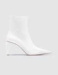 Misbhv Slicer Ankle Boots White Monogram Picture