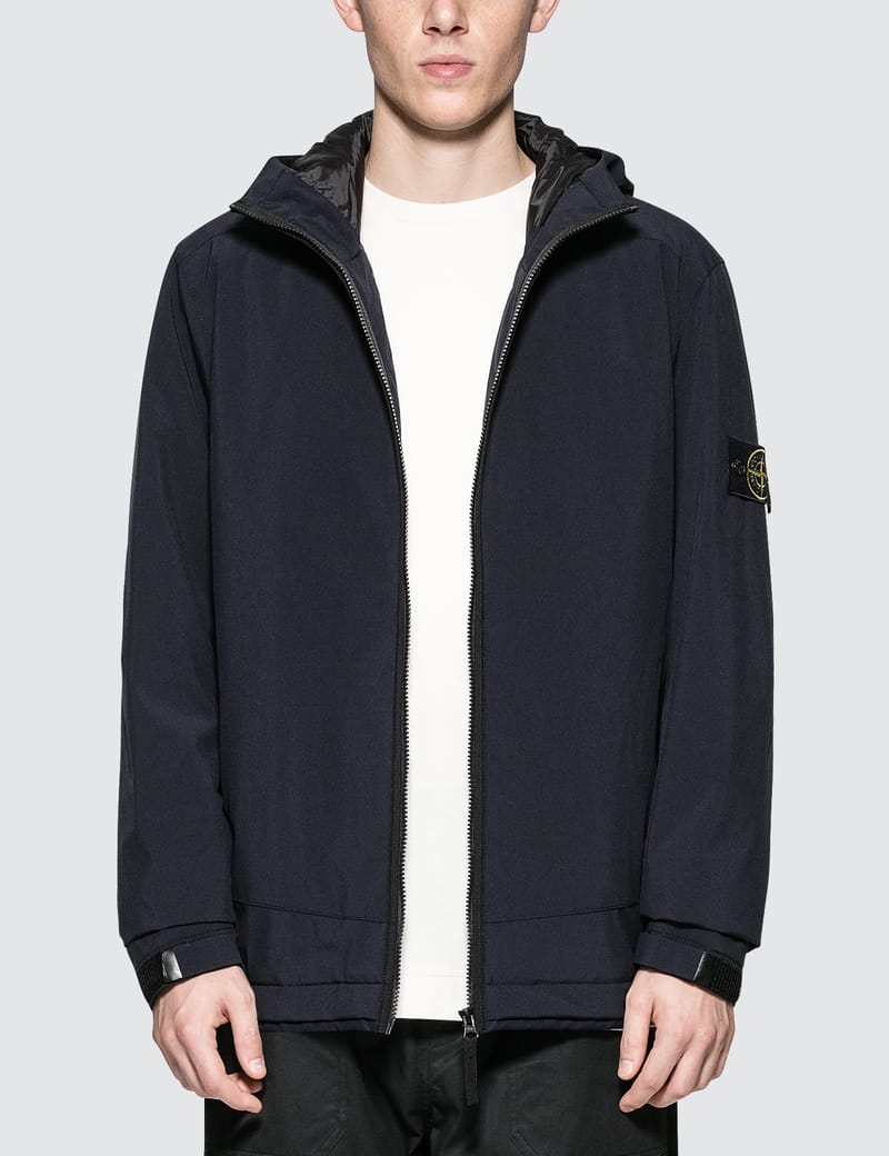 stone island primaloft soft shell jacket