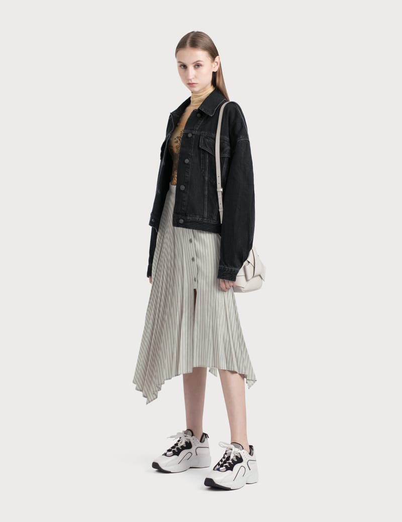 acne asymmetrical skirt