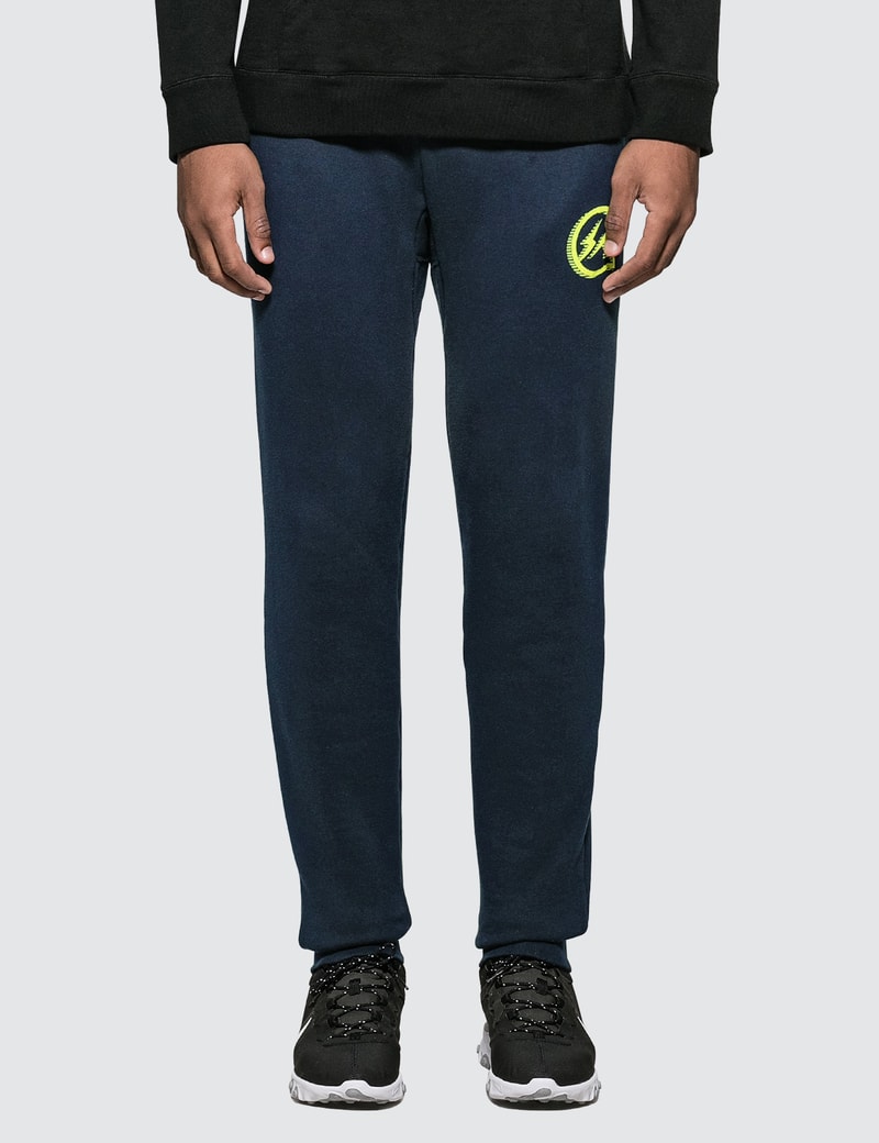 Image of Denim By Vanquish & Fragment Icon Print Sweat Pants
