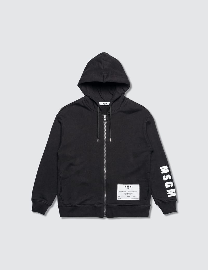 full zip hooded jacket