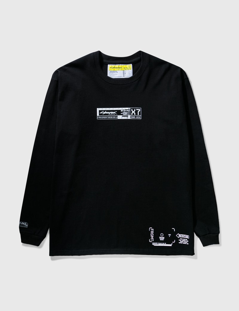 Image of Cyberpunk  x Fragment Design Cyberpunk  x Fragment Design Long Sleeve T-Shirt