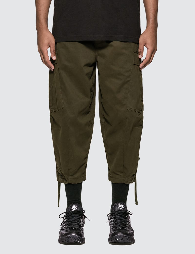 maharishi cargo track pants
