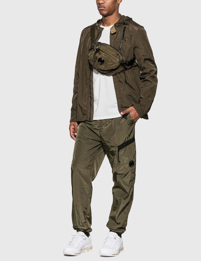 cp company lens track pants