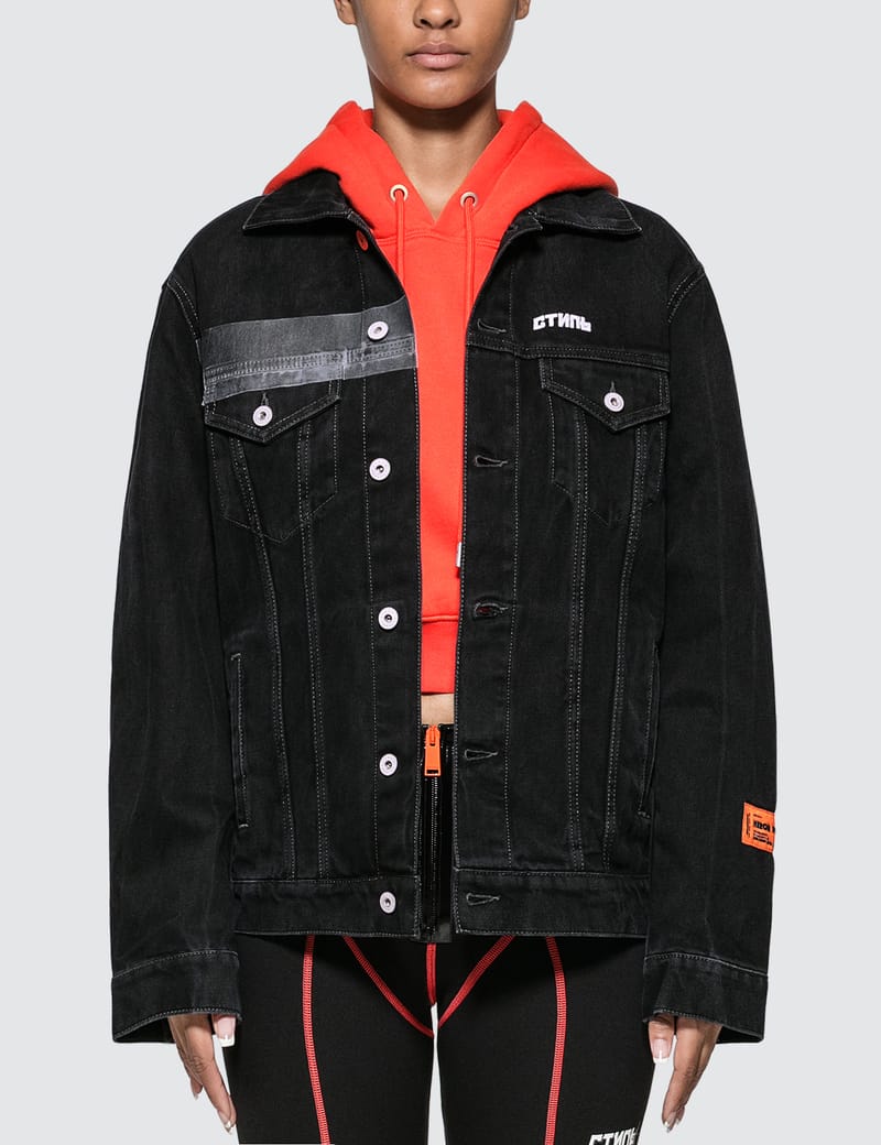 heron preston denim jacket