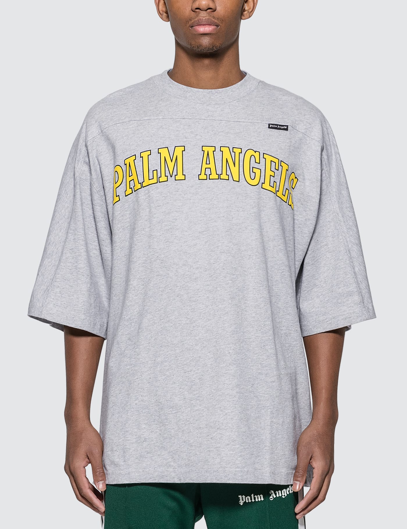 palm angels grey t shirt