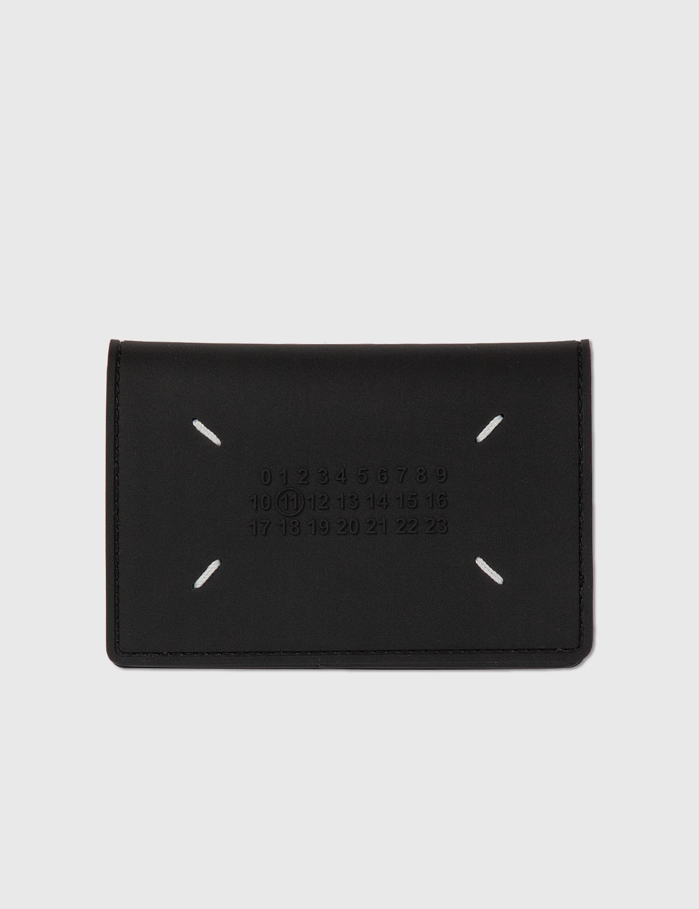메종 마르지엘라 카드 지갑 Maison Margiela PVC Leather Bifold Cardholder
