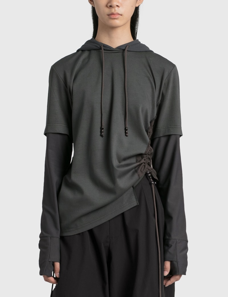 Image of Hyein Seo Twisted Hoodie