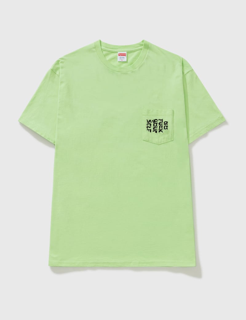 supreme neon shirt