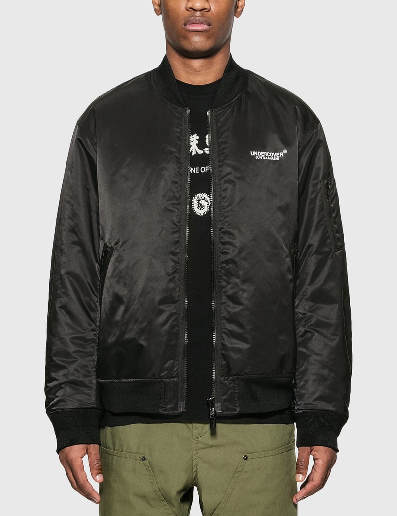 Image of Undercover Reversible Bomber Jacket