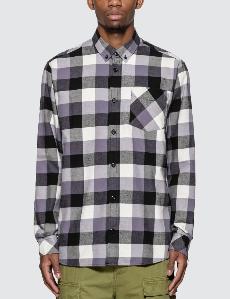 Image of Carhartt Work In Progress Keagan Check Long Sleeve Shirt