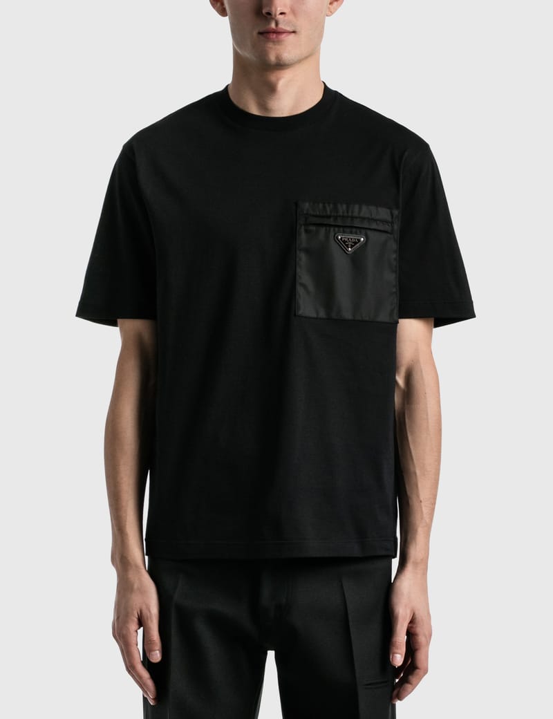 black pocket t shirt mens