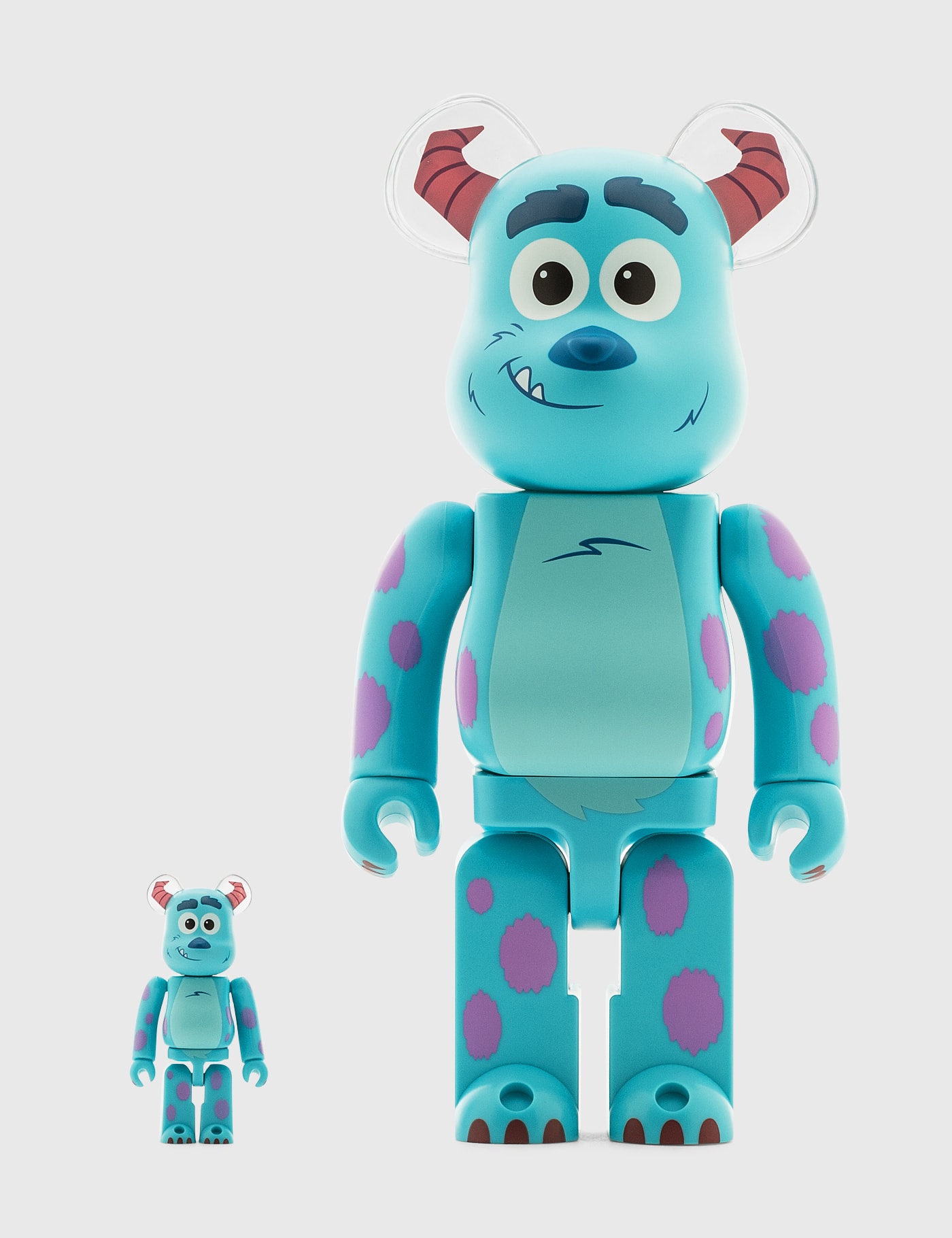 Medicom Toy Babies' Be@rbrick Sulley 100％ & 400％ Set In Blue