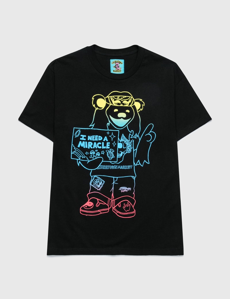 Image of Chinatown Market Grateful Dead Miracle Hippie Gradient T-Shirt