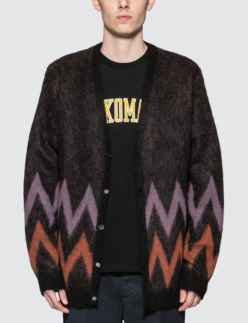 wacko maria mohair cardigan