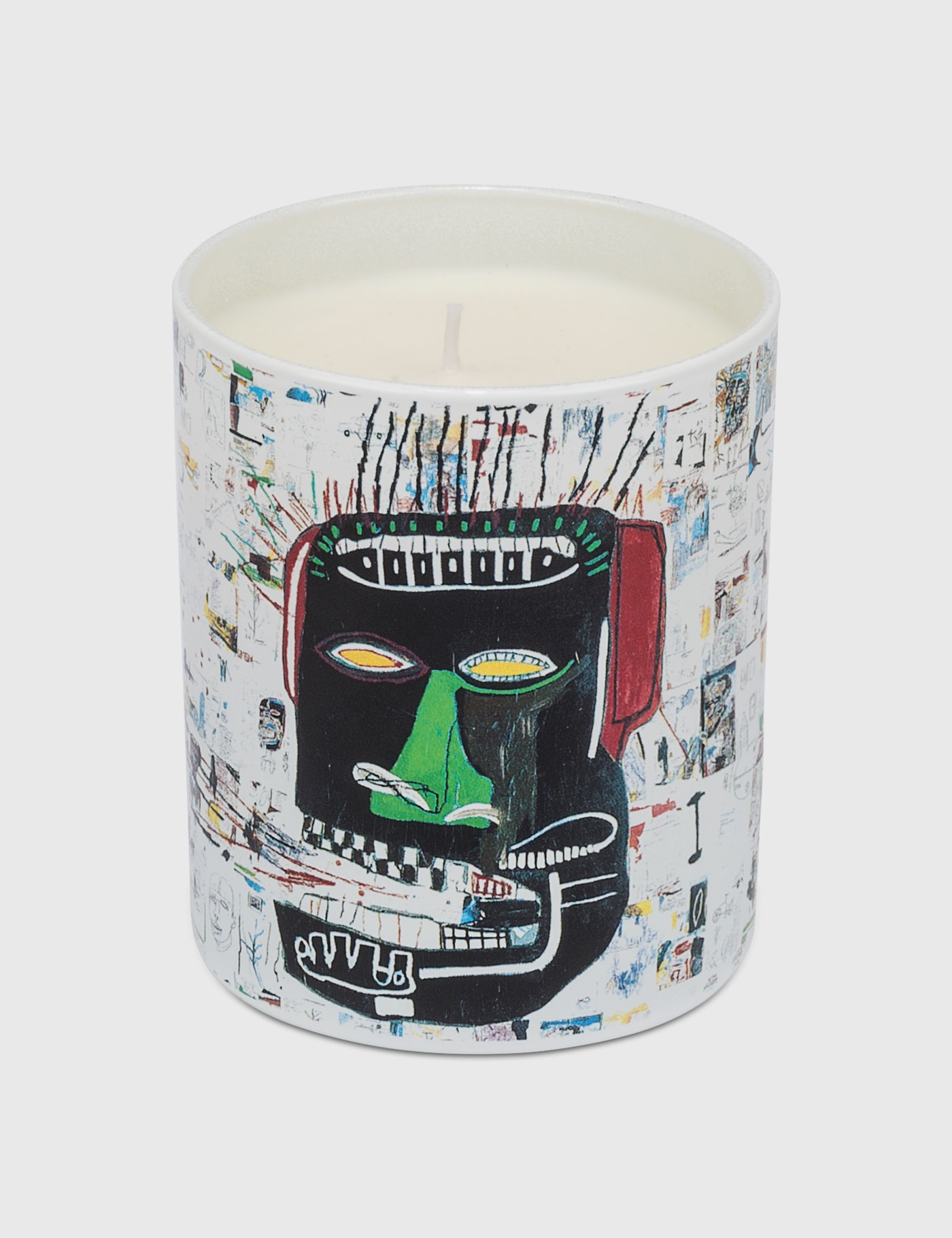 Ligne Blanche Jean Michel Basquiat Glenn Candle In White