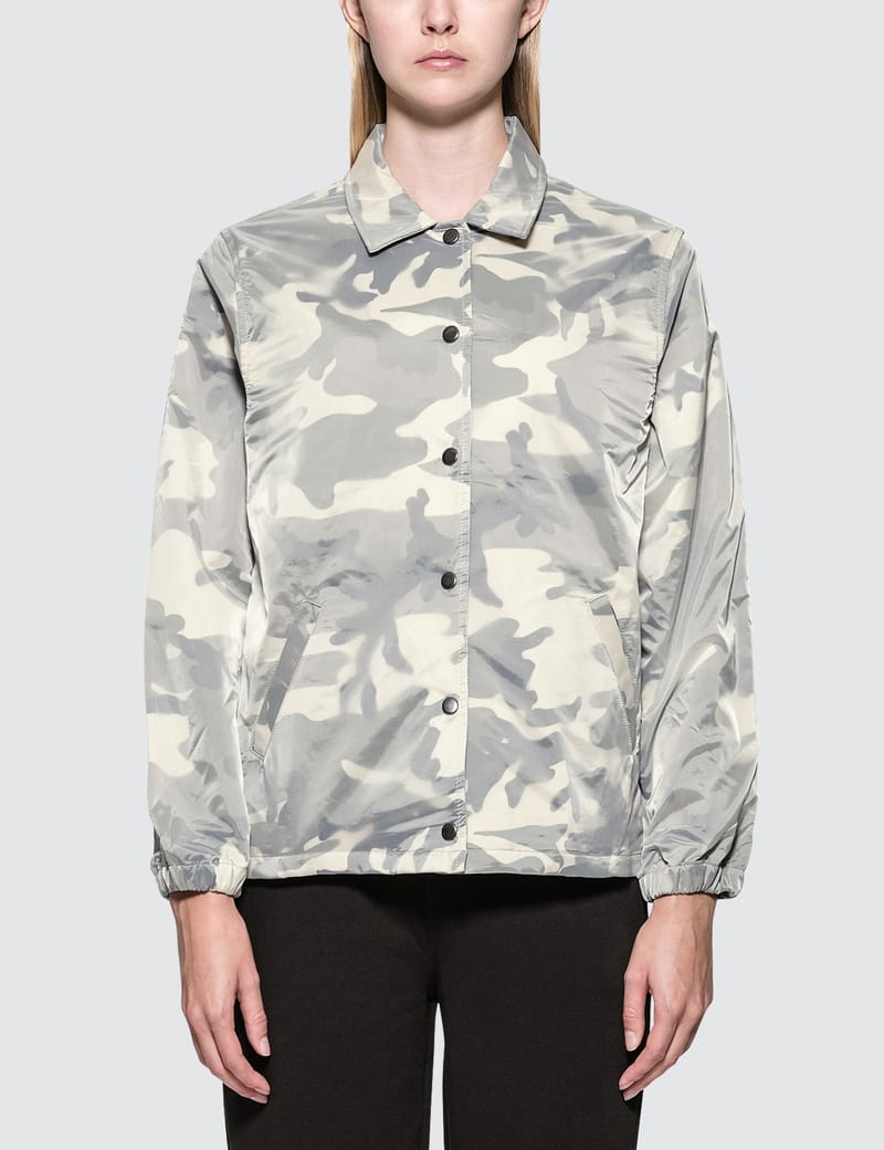 stussy translucent coach jacket