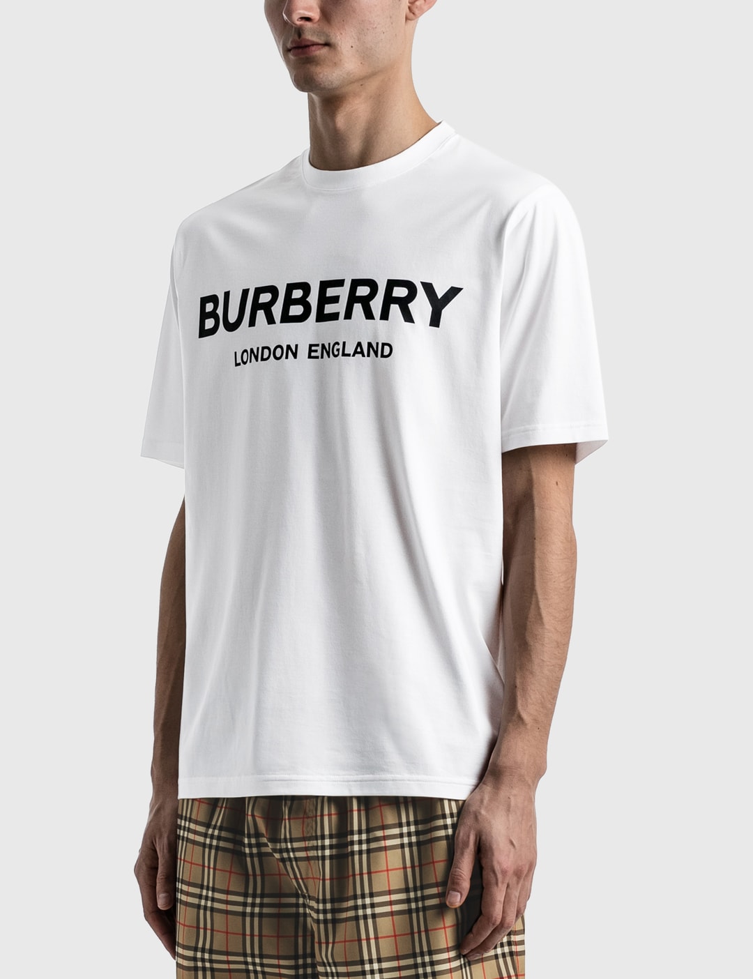 Burberry - Logo Cotton T-shirt | HBX - Curated Fashion and Lifestyle