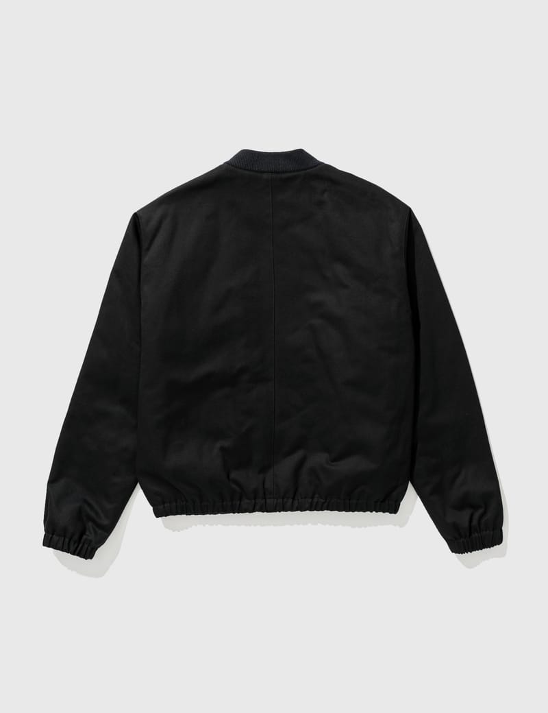 ami nylon bomber jacket