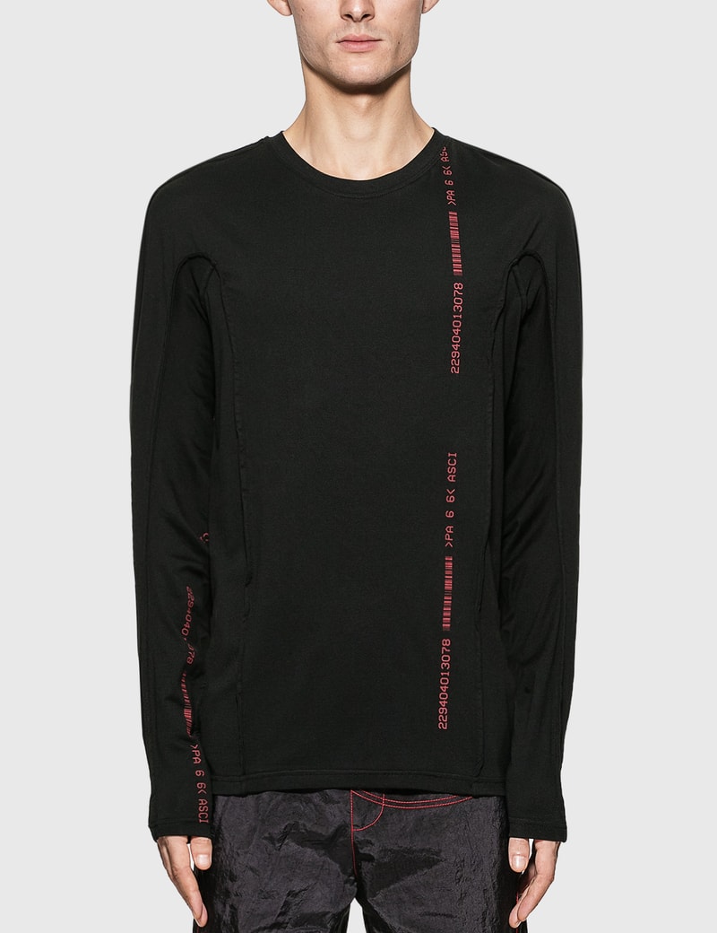 Image of KANGHYUK Cotton Reversible Long Sleeve T-Shirt