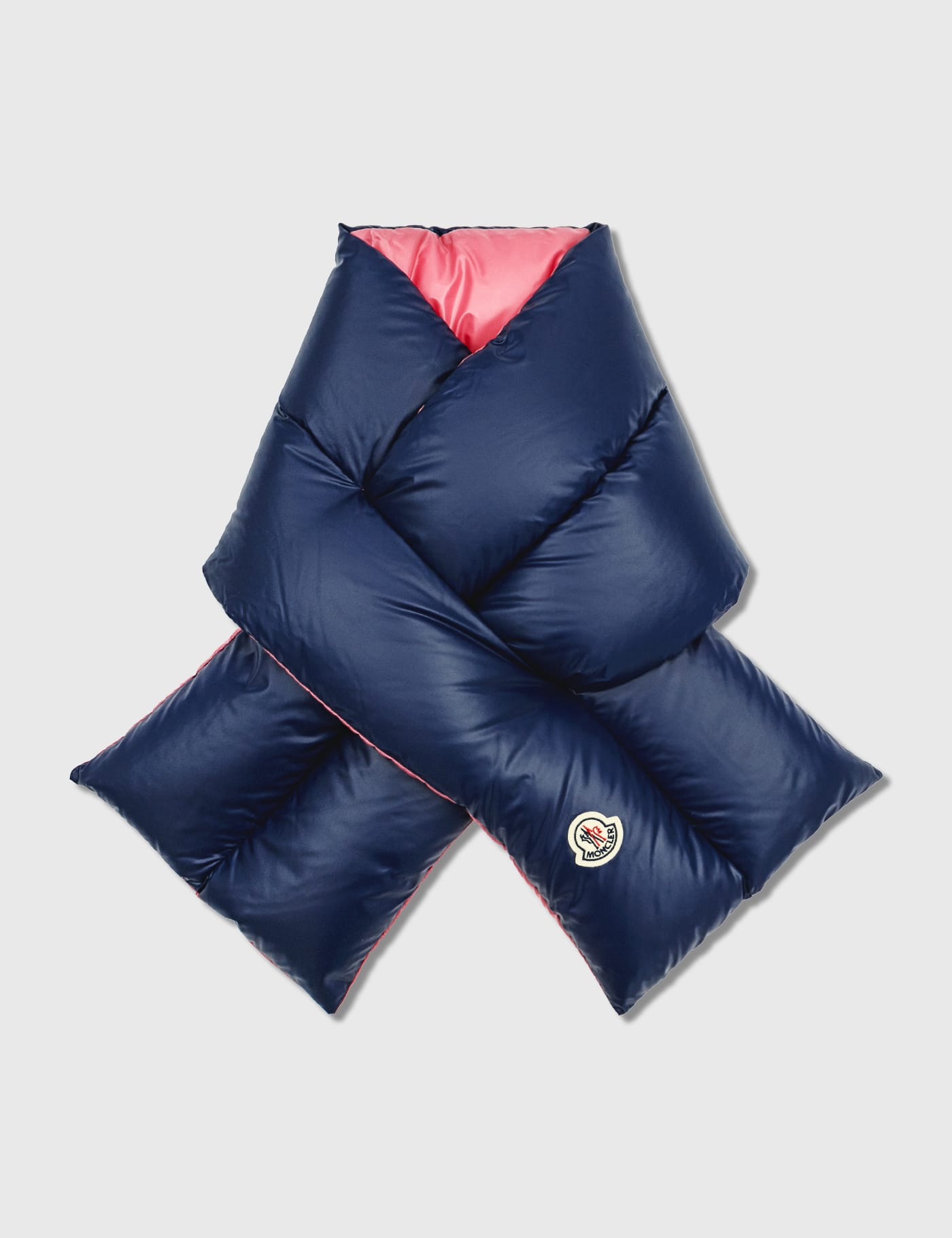 moncler puffer scarf