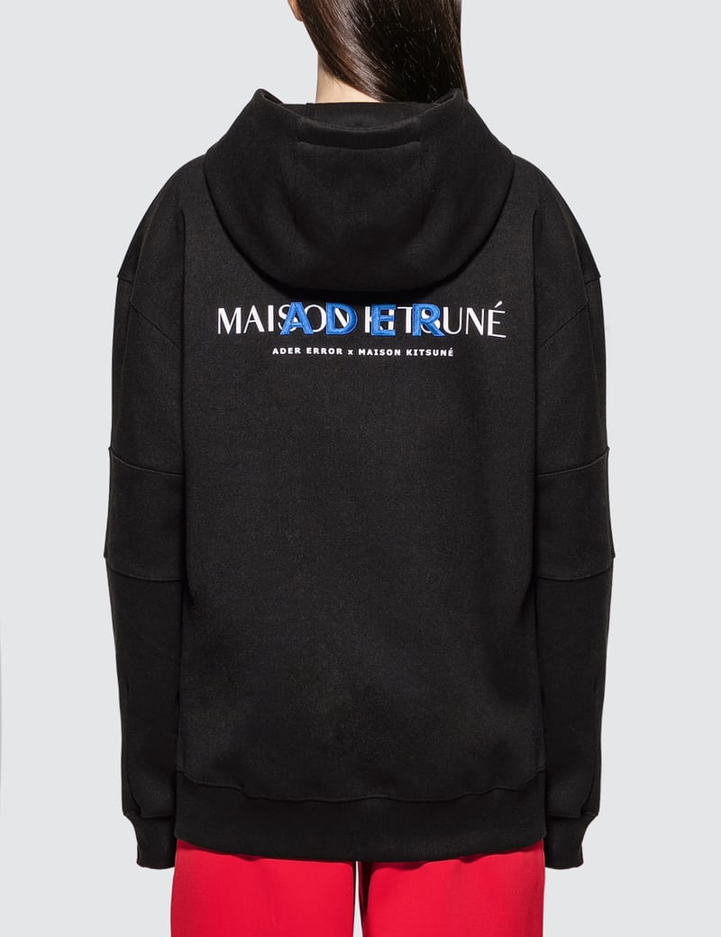 ader error maison kitsune sweatshirt